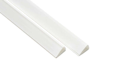 Posterhänger 100cm Weiß - Posterleiste mit Aufhängauge