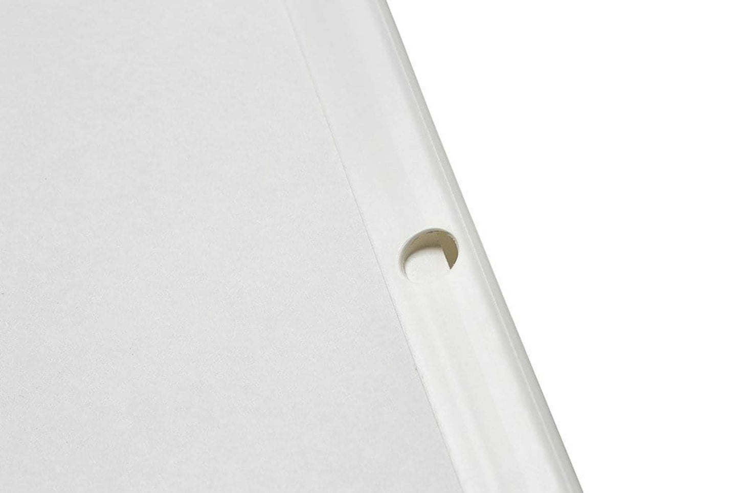 Posterhänger 61cm Weiß - Posterleiste mit Aufhängeloch