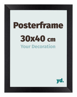 Posterrahmen 30x40cm Schwarz Matt MDF Parma
