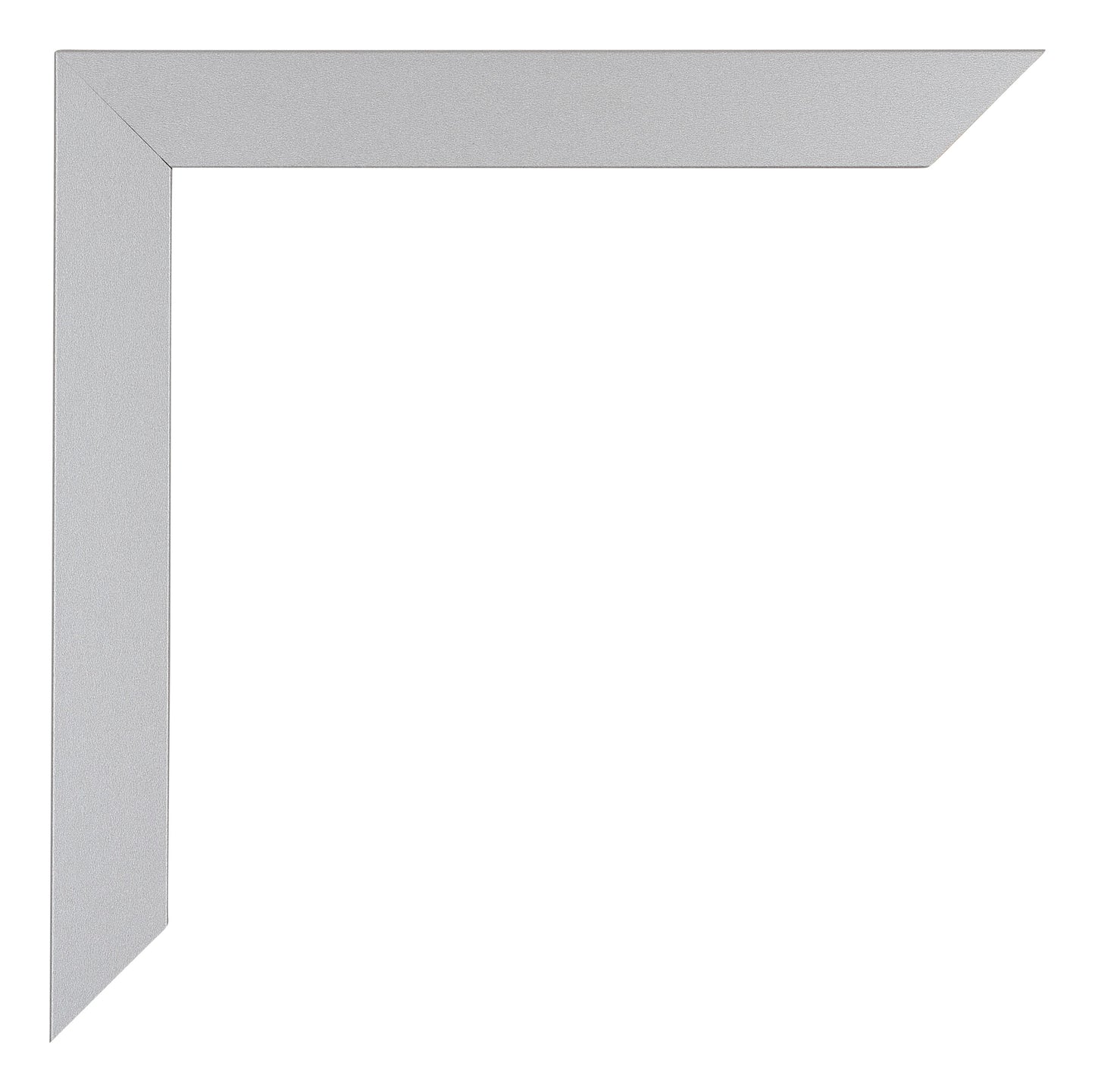 Posterrahmen 30x40cm Silber Matt MDF Parma
