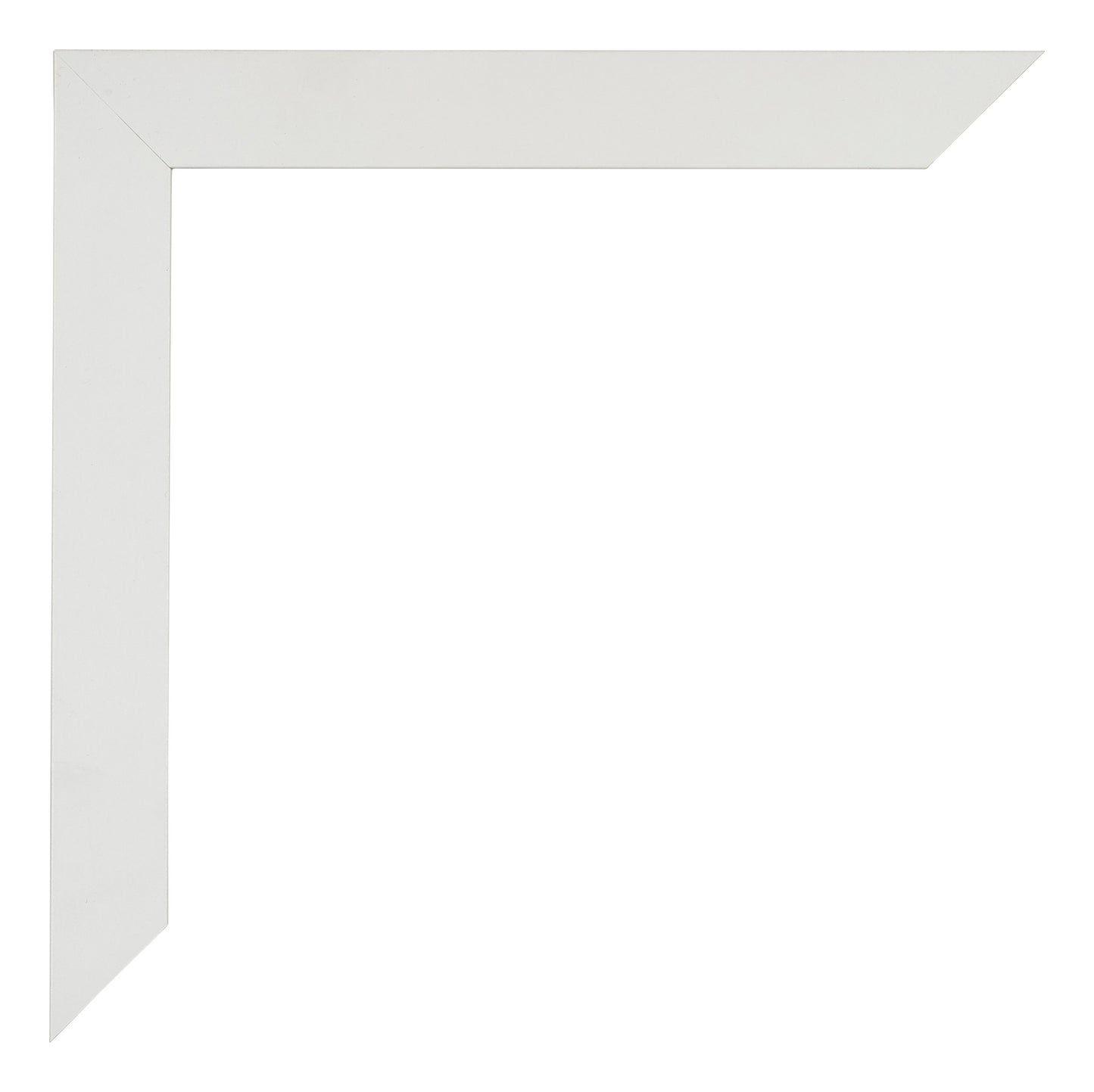 Posterrahmen 60x80cm Weiss Matt MDF Parma