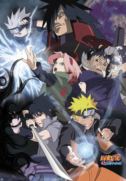 Poster Naruto Shippuden Group Ninja War 61x91,5cm