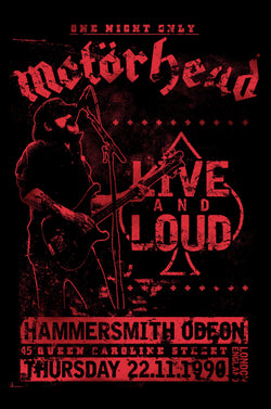 Poster Motorhead - Live and Loud 61x91,5cm