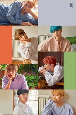 Poster BTS Group Collage 61x91,5cm