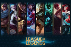 Poster League of Legends Champions 91.5x61cm
