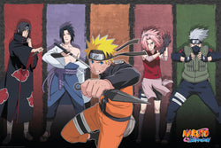 Poster Naruto Shippuden Naruto and Allies 91,5x61cm