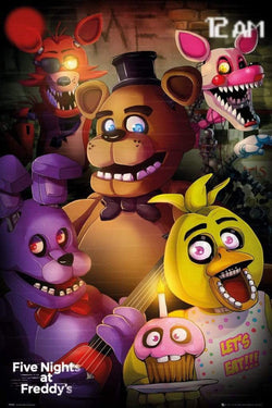 Poster Five Nights at Freddys Group 61x91,5cm