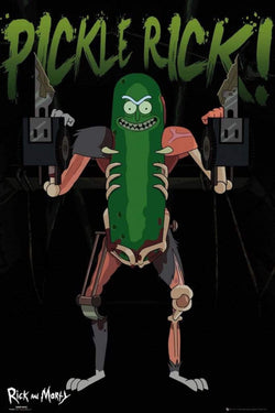 Poster Rick and Morty - Pickle Rick 61x91,5cm