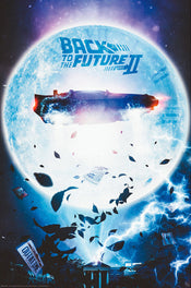 Poster Back To The Future Flying Delorean 61x91,5cm