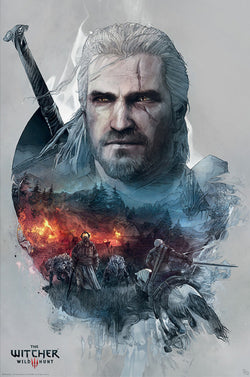 Poster The Witcher Geralt - 61x91,5cm