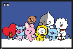 Poster BT21 Group Blue 91,5x61cm