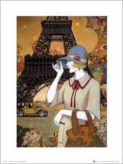 Kunstdruck Helena Lam Paris Adventure 24x30cm