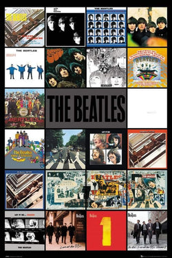 Poster The Beatles Albums 61x91,5cm