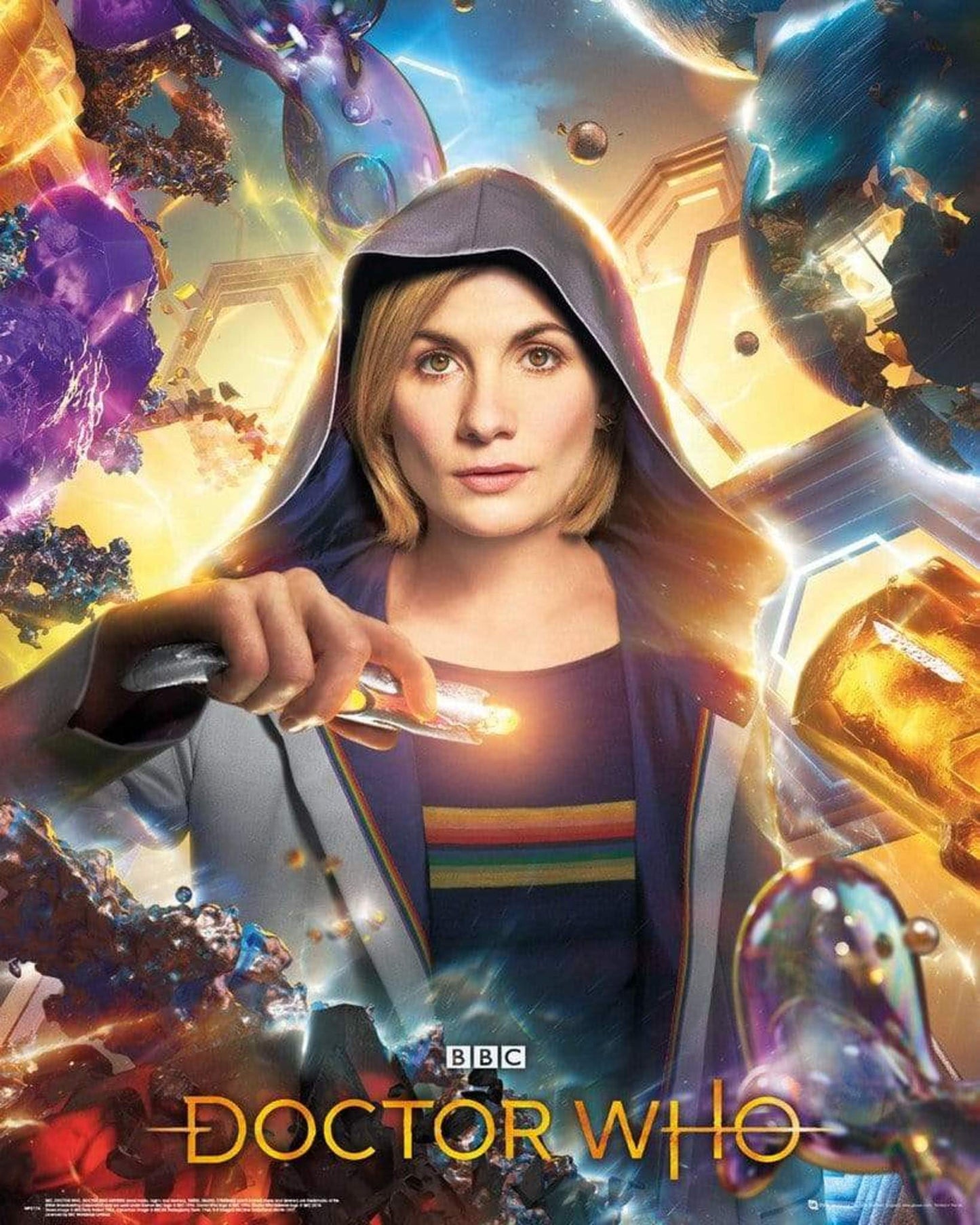 Poster Doctor Who Universe Calling 40x50cm