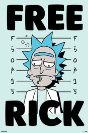 Poster Rick and Morty Free Rick 61x91,5cm