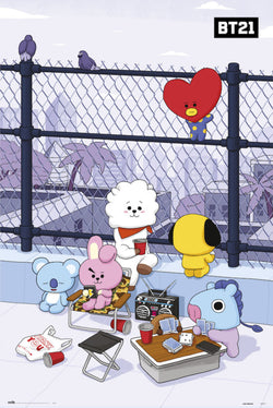 Poster BT21 Azotea 61x91,5cm