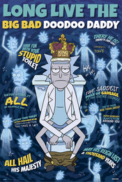 Poster Rick and Morty Doodoo Daddy 61x91,5cm