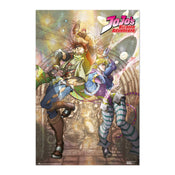 Poster Jojo's Bizarre Adventure Joseph Joestar & Caesar Zeppeli 61x91,5cm