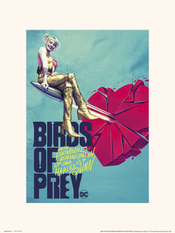 Kunstdruck Birds of Prey Broken Heart 30x40cm