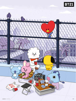 Kunstdruck BT21 Azotea 30x40cm
