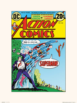 Kunstdruck DC Action Comics 426 30x40cm