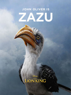 Kunstdruck Disney Lion King Zazu 30x40cm