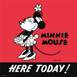 Kunstdruck Disney Minnie 90 I 30x30cm