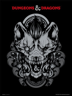 Kunstdruck Dungeons And Dragons Gnoll 30x40cm