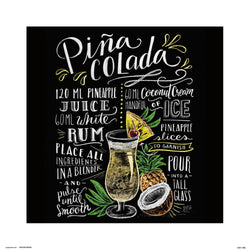 Kunstdruck Lily And Val Pina Colada 30x30cm