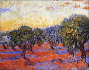 Kunstdruck Vincent Van Gogh - Uliveto 30x24cm