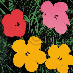 Kunstdruck - Andy Warhol - Flowers C. 1964 60x60cm
