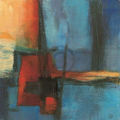 Kunstdruck Bea Danckaert - Abstract Night 30x30cm