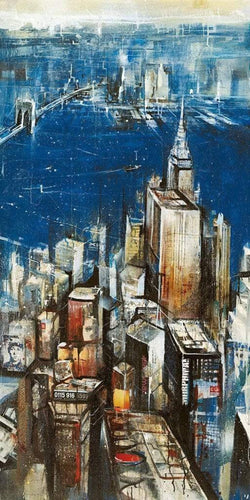 Kunstdruck Bernhard Vogel - Looking East 50x100cm