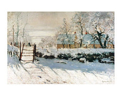 Kunstdruck Claude Monet - La pie 70x50cm