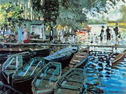 Kunstdruck Claude Monet - Bathers at la Grenouillers 80x60cm