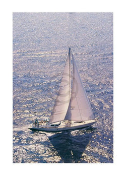 Kunstdruck Ingrid Abery - Silver Sea I 50x70cm