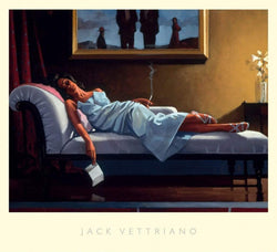 Kunstdruck Jack Vettriano - The Letter 76x68cm