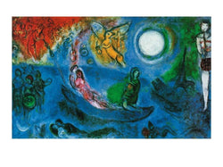 Kunstdruck Marc Chagall - Il concerto, 1957 80x60cm