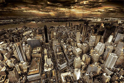 Kunstdruck Dr. Michael Feldmann - Metropolis 100x70cm