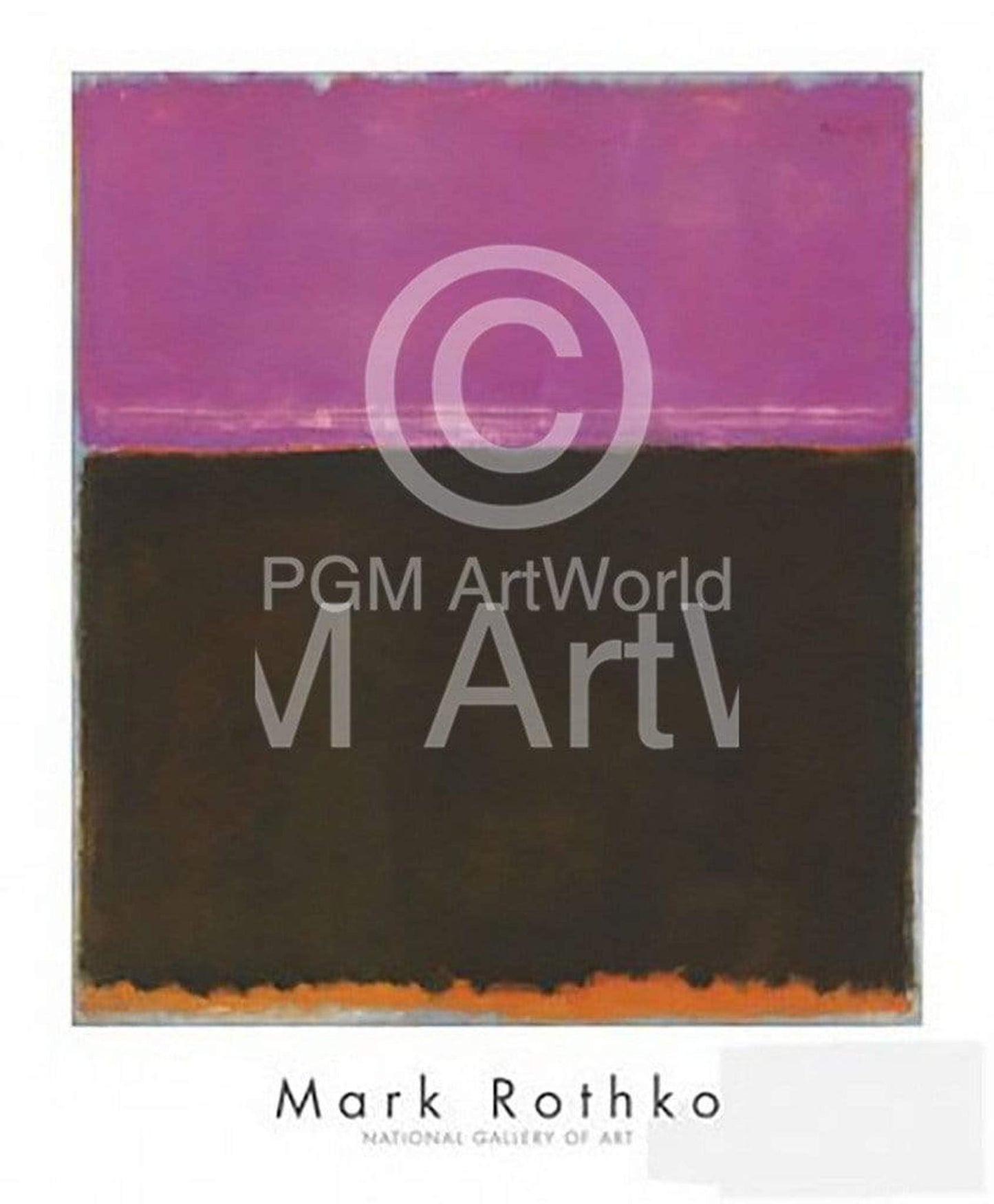 Kunstdruck Mark Rothko - Untitled, 1953 71x86cm