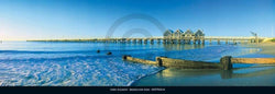 Kunstdruck Tony Pleavin - Busselton Pier, Australia 95x33cm
