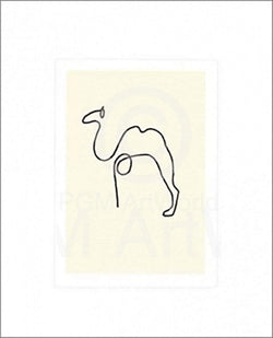 Kunstdruck Pablo Picasso - Le Chameau 50x60cm