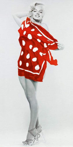 Kunstdruck Bert Reisfeld - Marilyn at the Beach, 1953 50x100cm