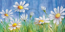 Kunstdruck Semenzato - Margherite 140x70cm