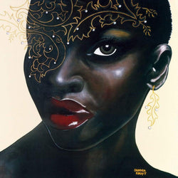 Kunstdruck Sandra Knuyt - Ebony 70x70cm