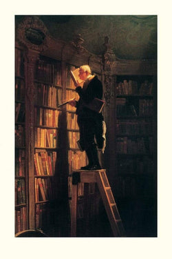 Kunstdruck Carl Spitzweg - Der Bücherwurm 61x91cm