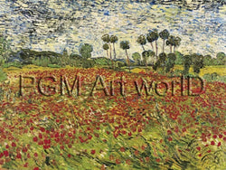 Kunstdruck Vincent Van Gogh - Field of Poppies 80x60cm