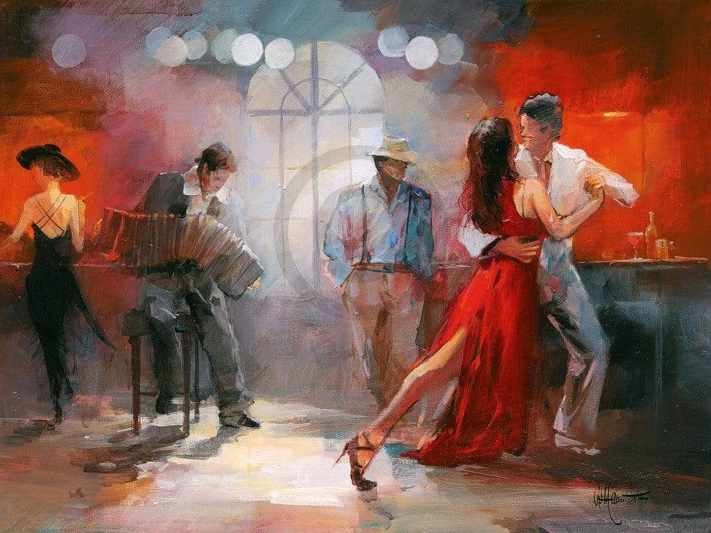 Kunstdruck Willem Haenraets - Tango 80x60cm