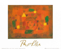 Kunstdruck Paul Klee - Paesaggio al tramonto, 1923 30x24cm