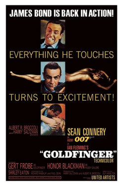 Poster James Bond Goldfinger 61x91,5cm